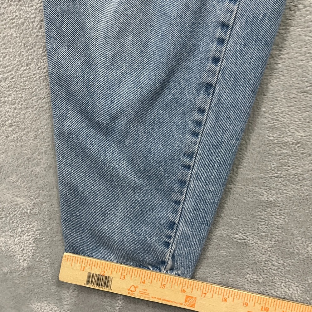 Vintage Brittania Jeans Womens 14 High Rise Tapered Southwestern Y2K Blue Denim - Picture 7 of 11